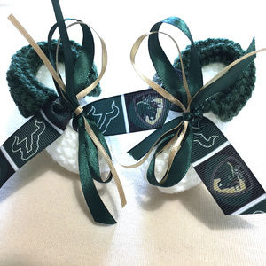 University of South Florida BULLS Baby Booties *NEW*